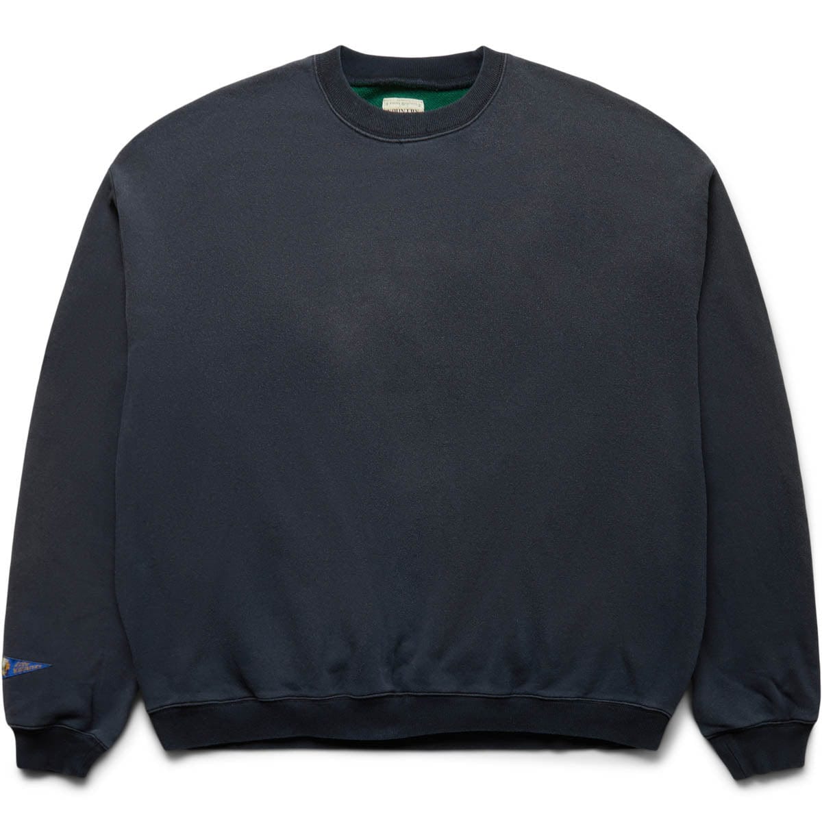 FLEECE KNIT 2TONES REMAKE BIG SWT (BONE) BLK/GREEN | GmarShops