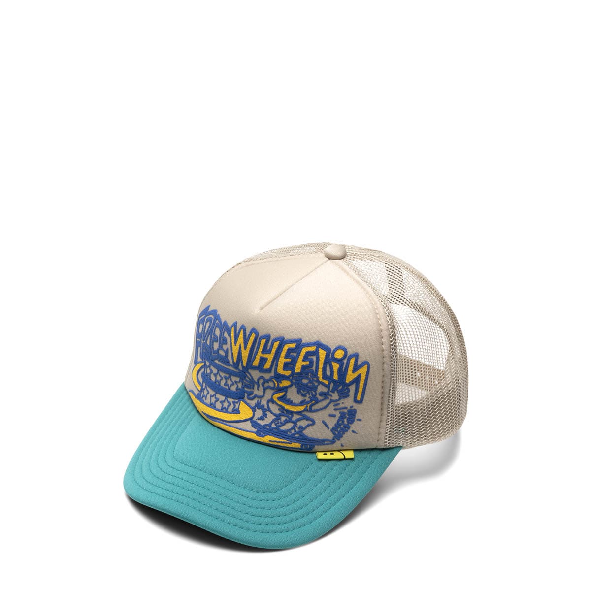FREE WHEELIN\' TRUCKER CAP BEIGE Mens GmarShops | | Bucket Flag Jeans Tommy Hat Cap