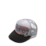 Kapital Headwear GREY/BLACK / O/S FREE WHEELIN' TRUCKER CAP