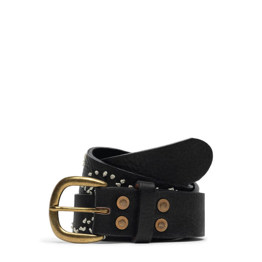 Kapital Belts LEATHER HAND EMBROIDERED BELT (GARDEN FLOWER)