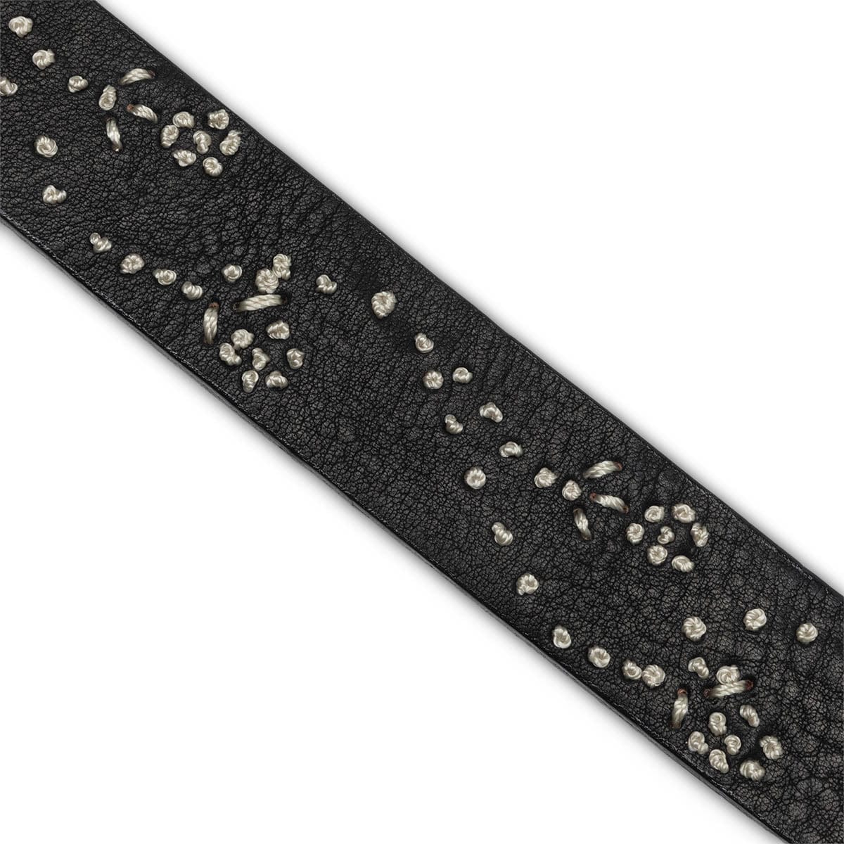 Kapital Belts LEATHER HAND EMBROIDERED BELT (GARDEN FLOWER)