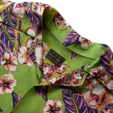 Kapital Shirts SILK RAYON COTTON-FLOWER WRANGLE COLLAR ALOHA SHIRT