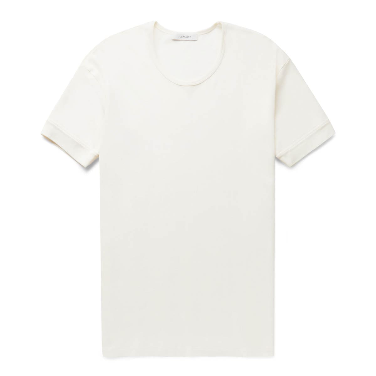 Lemaire T-Shirts RIBBED T-SHIRT