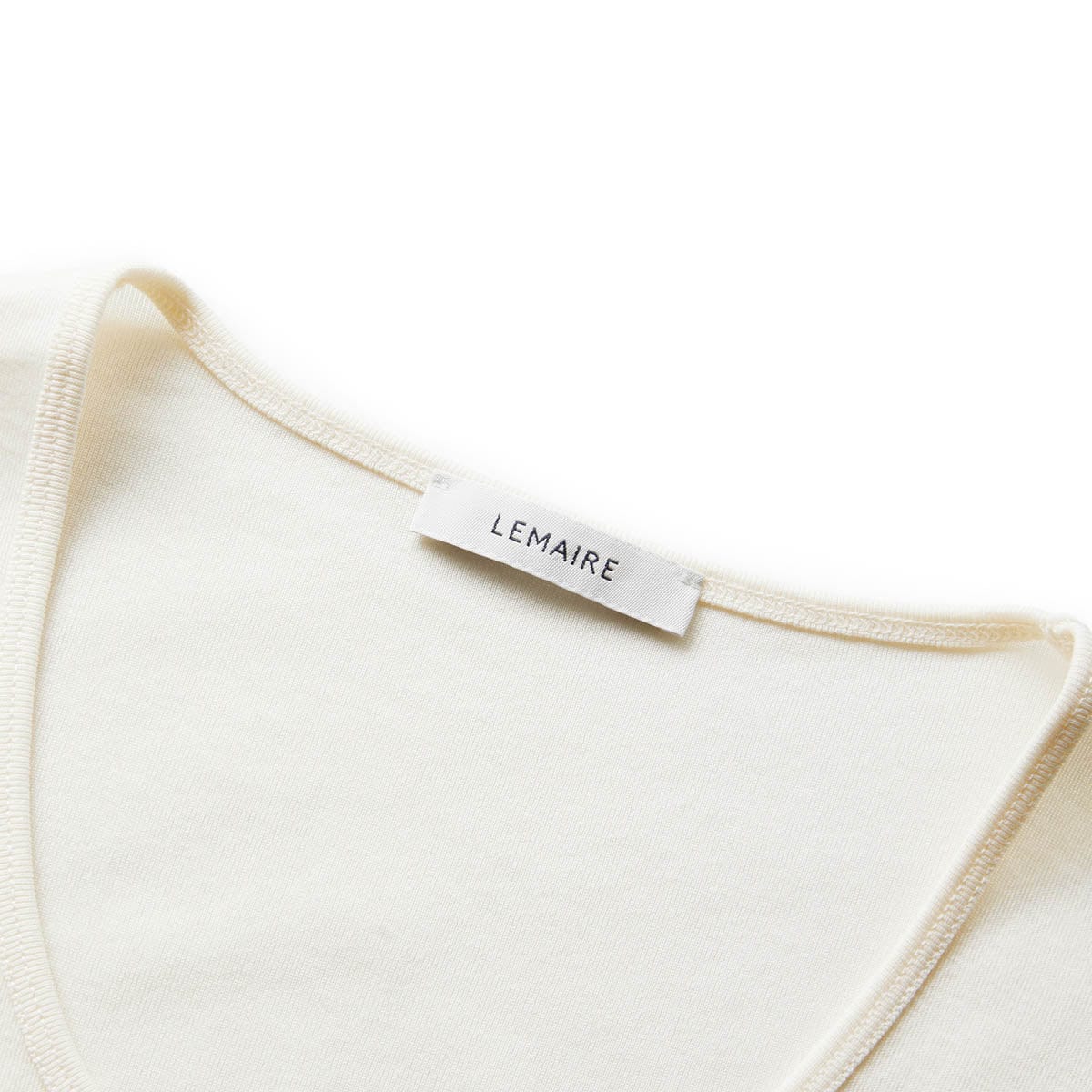 Lemaire T-Shirts RIBBED T-SHIRT