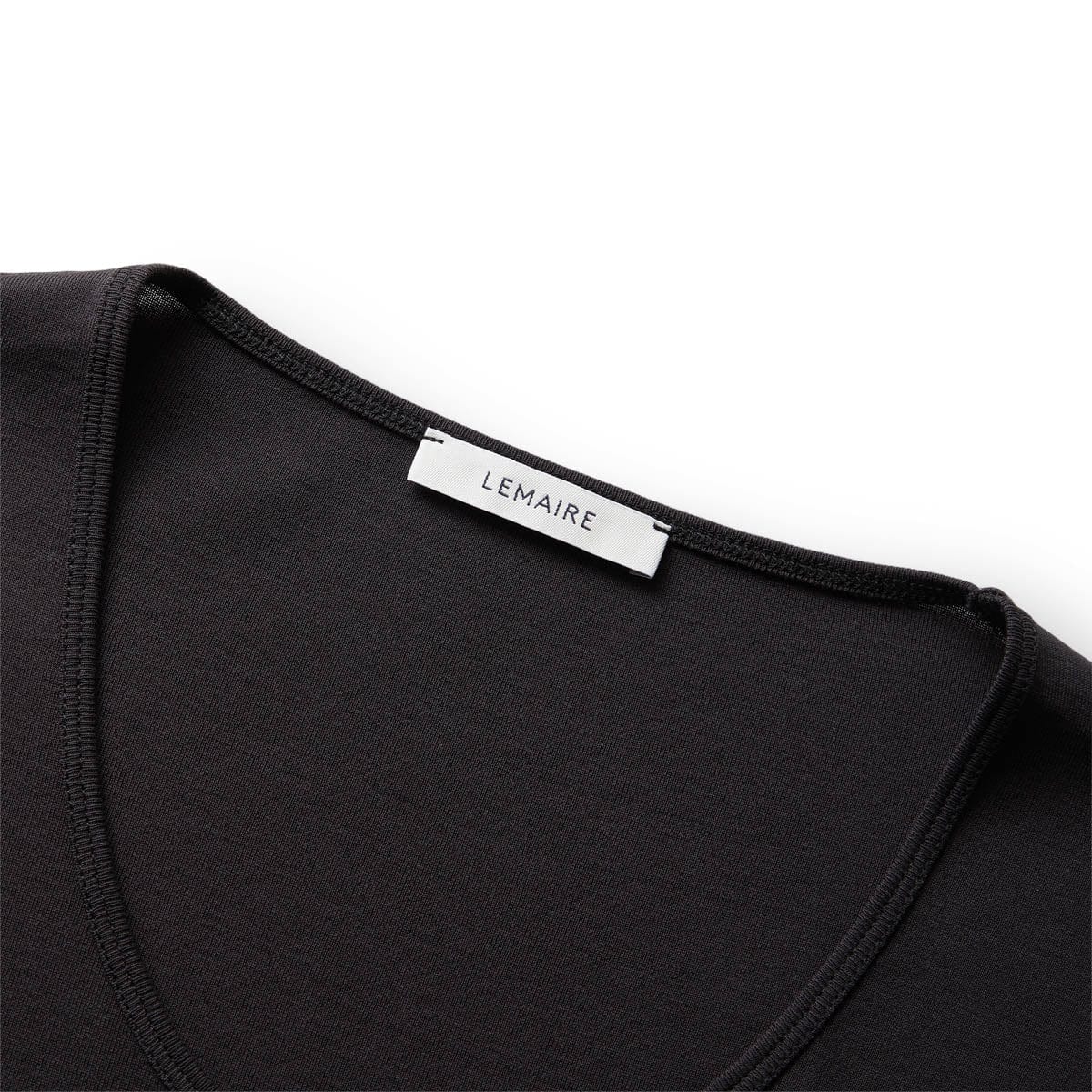 Lemaire T-Shirts RIBBED T SHIRT