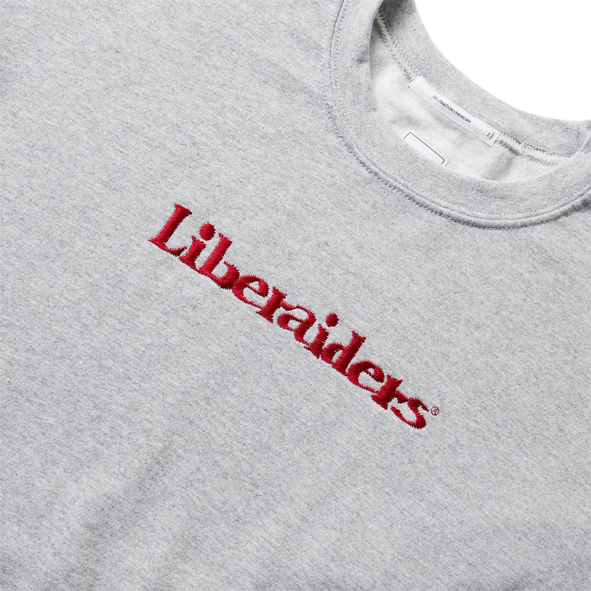 Liberaiders Hoodies & Sweatshirts EMBROIDERY CREWNECK