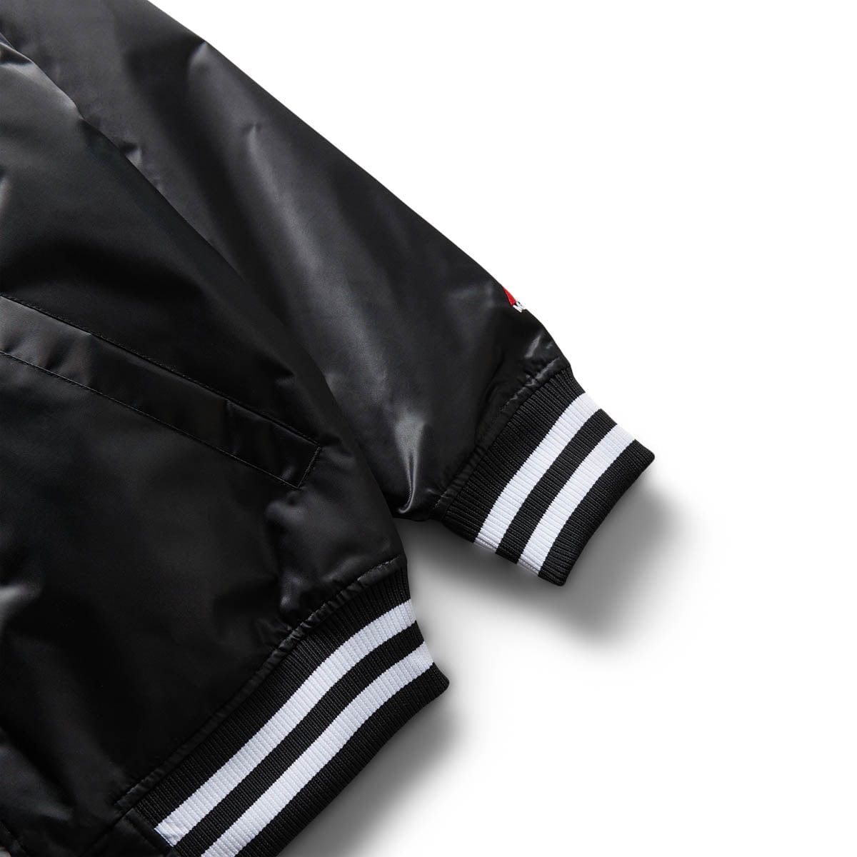 Military Surplus Varsity Jacket Black/White