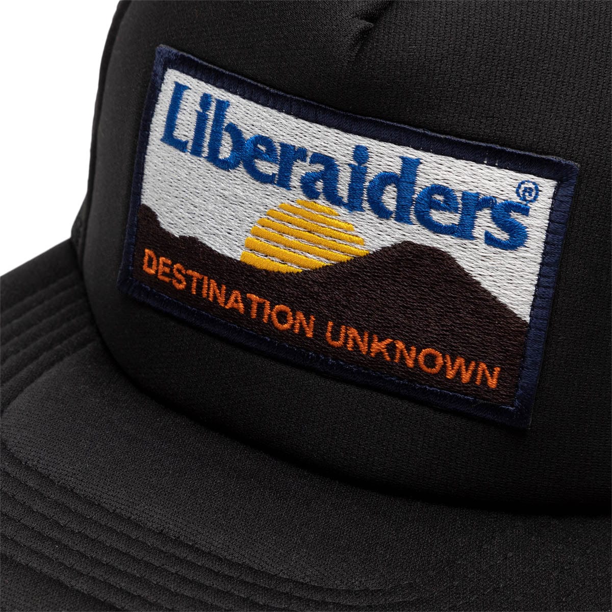 Liberaiders Headwear BLACK / O/S MOUNTAIN TRUCKER CAP