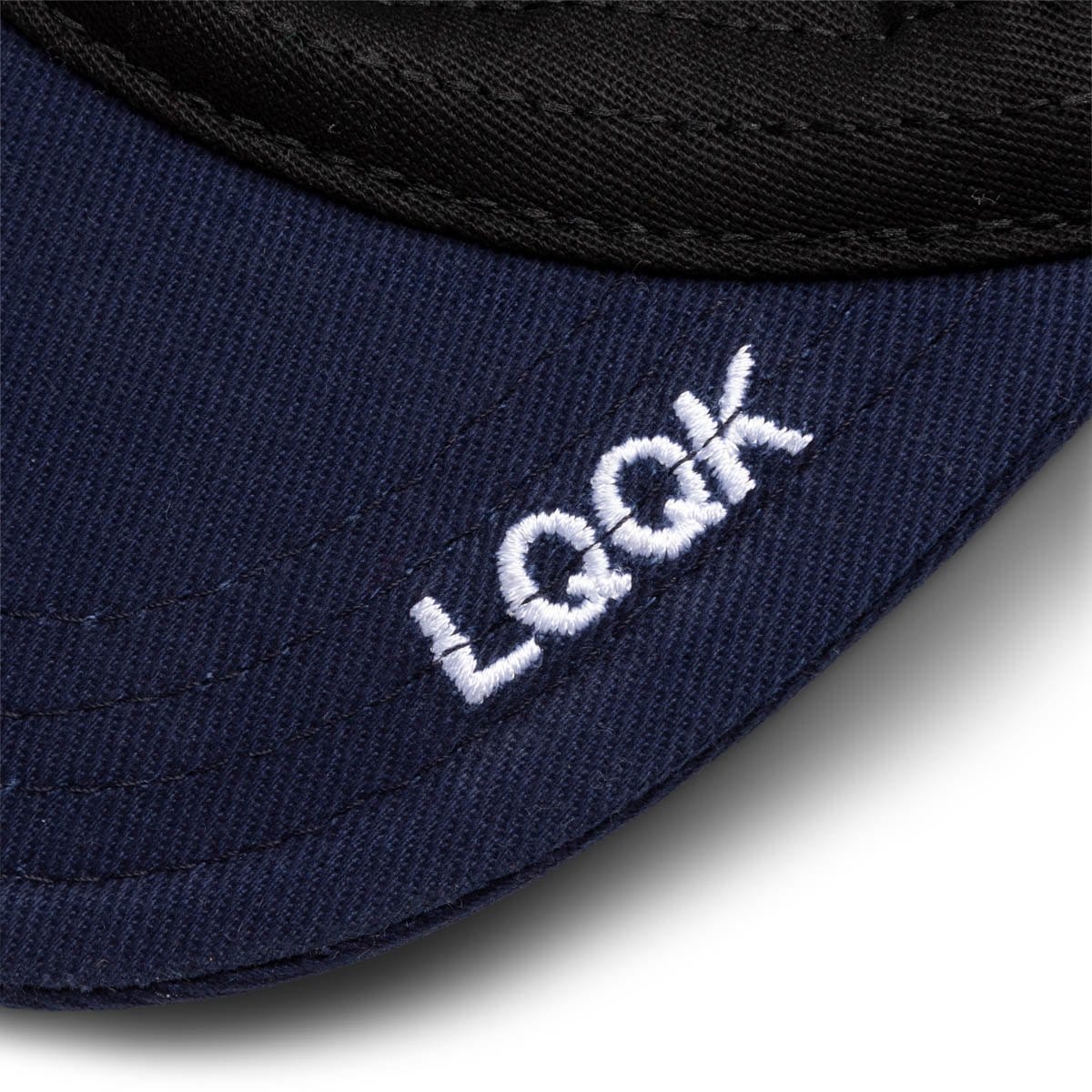 LQQK Studio Headwear NAVY / O/S STACKED LOGO HAT