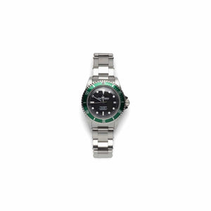 Maharishi Watches STEEL SILVER / O/S GREEN MARINE WATCH