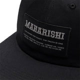 Maharishi Headwear BLACK / O/S / 9751 MILTYPE 6-PANEL CAP