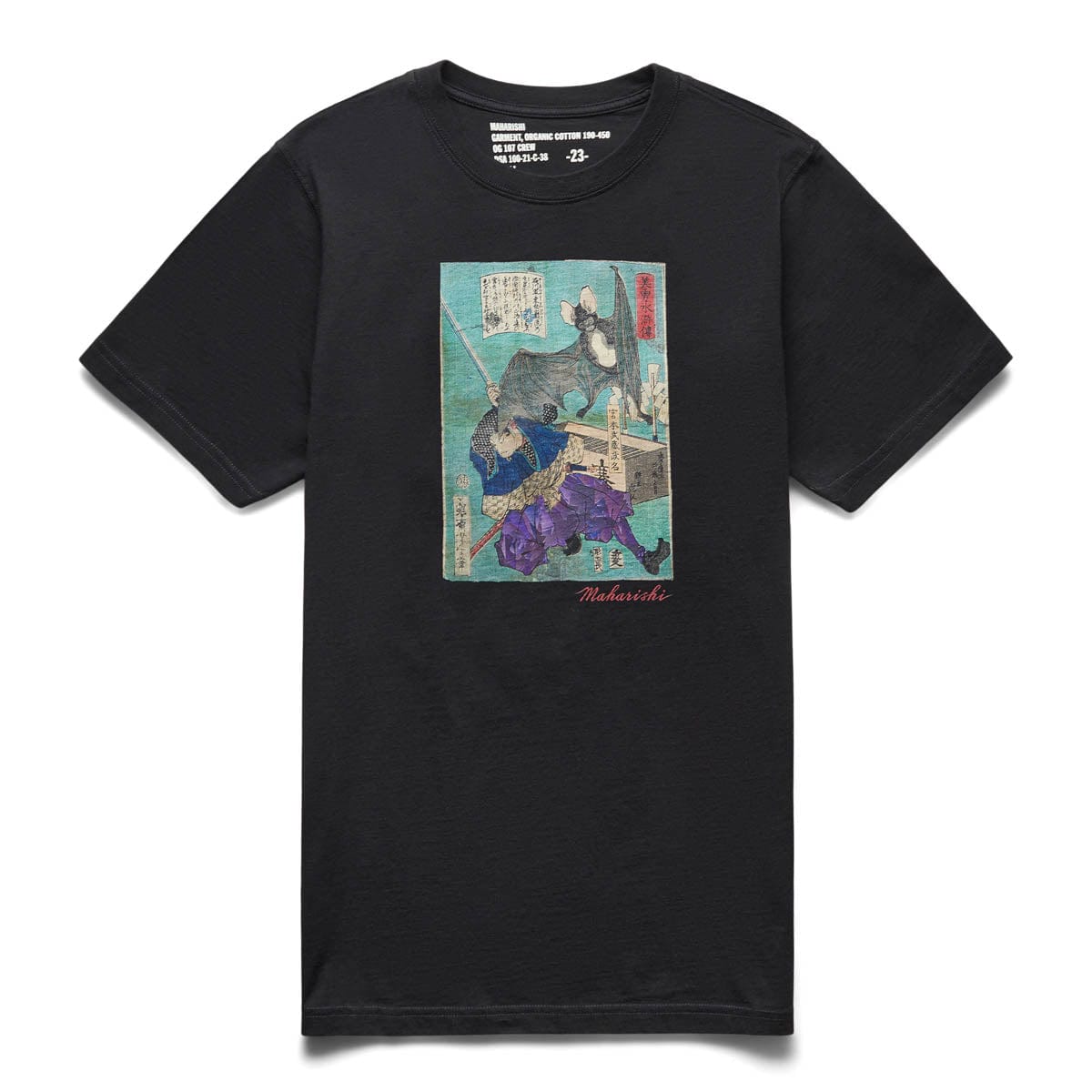 Maharishi T-Shirts MUSASHI VS. BAT T-SHIRT