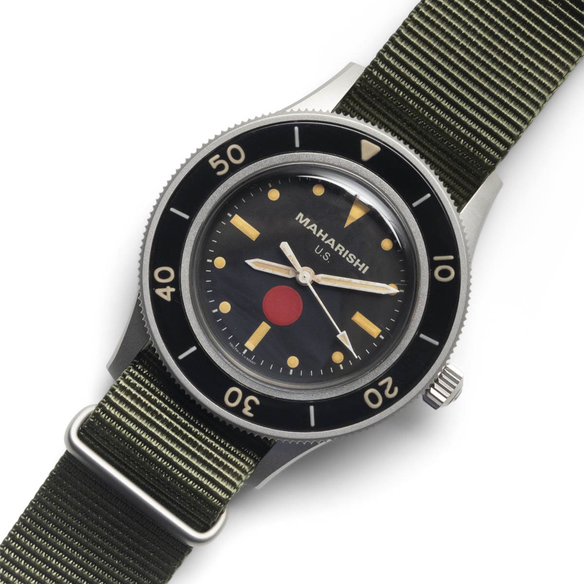 Maharishi Watches STEEL SILVER / O/S RIVERINE DIVER 2.0