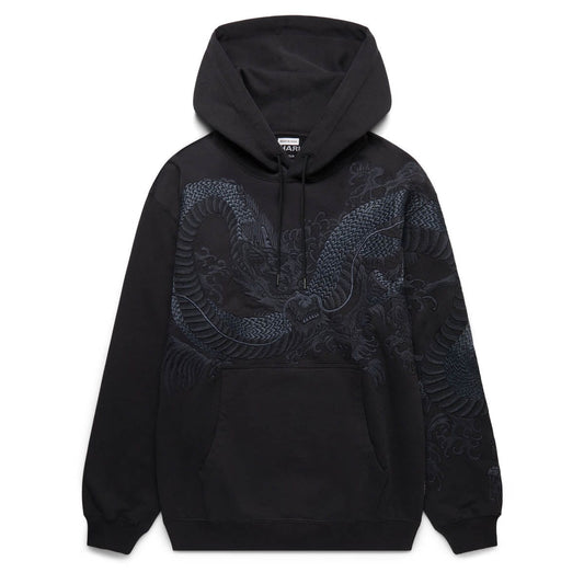 Maharishi Hoodies & Sweatshirts WATER DRAGON EMBROIDERED HOODIE