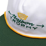 Malbon Golf Headwear WHITE/GREEN / O/S TROPHY ROPE HAT