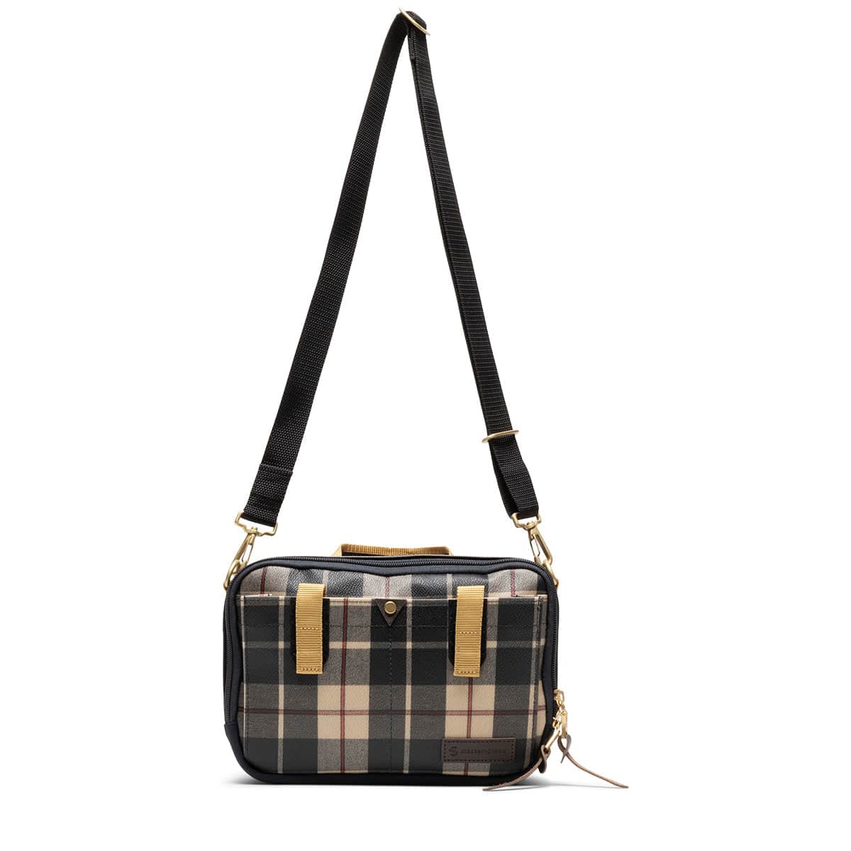 Master-Piece Bags BEIGE / O/S LINK CHECK SHOULDER BAG