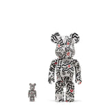 Medicom Toy Odds & Ends MULTI / O/S BE@RBRICK KEITH HARING #8 100% & 400% SET