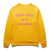 Mister Green Hoodies & Sweatshirts NO 12 SOUVENIRS CREWNECK