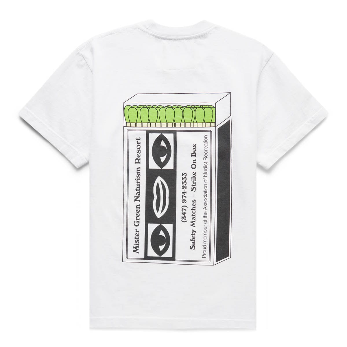 Mister Green T-Shirts SAFETY MATCHES TEE