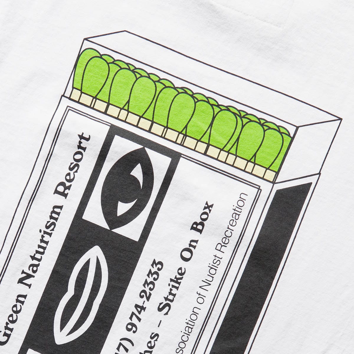 Mister Green T-Shirts SAFETY MATCHES TEE