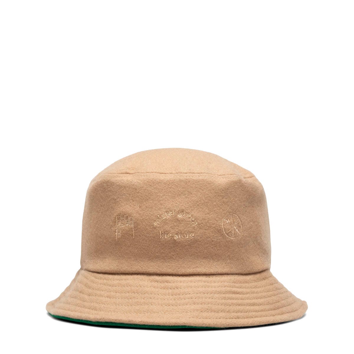 Mister Green Headwear TRIFECTA BUCKET HAT Camel
