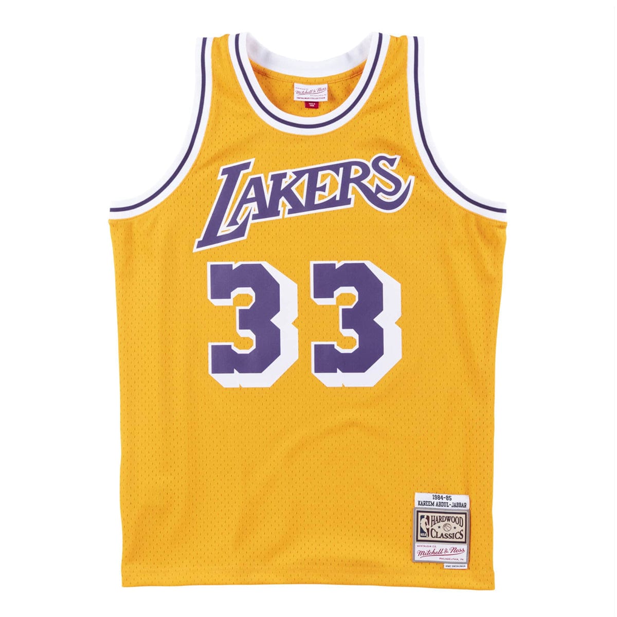 NBA SWINGMAN JERSEY LAKERS 84 LIGHT GOLD | Bodega