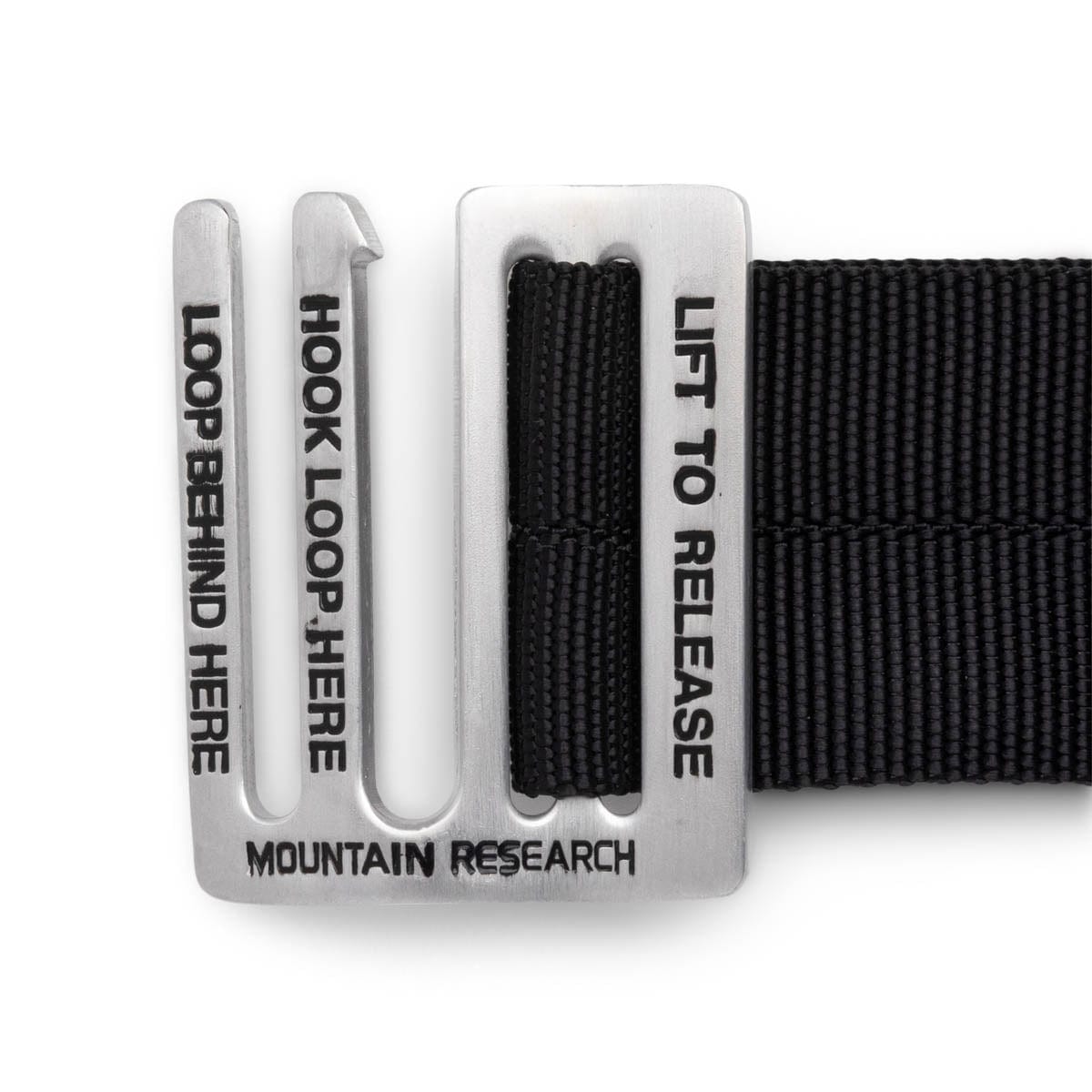 Mountain Research Belts BLACK / O/S BELT WITH KEY HOOK