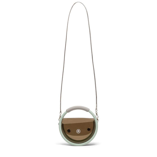 nana-nana Bags GREY/MINT GREEN / O/S HOOP PVC MINI