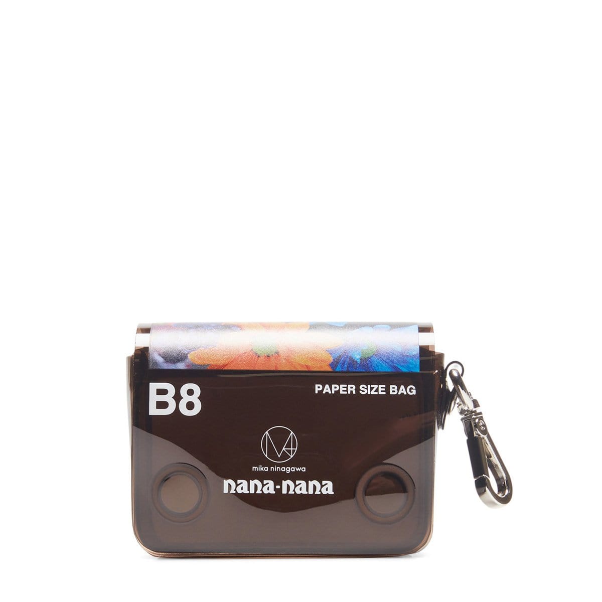 nana-nana Bags & Accessories BLACK / O/S MIKA NINAGAWA PVC B8