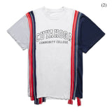 Needles T-Shirts ASSORTED 0999 / M (2) 7 CUTS S/S TEE - COLLEGE (M)