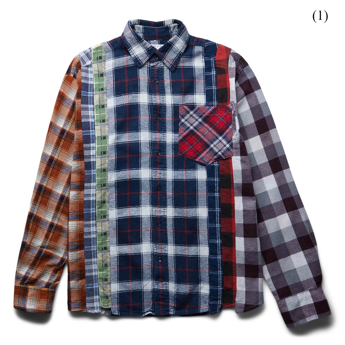 Needles Shirts ASSORTED 0999 / S (1) FLANNEL SHIRT - 7 CUTS SHIRT (S)