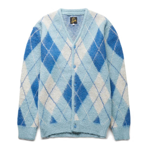 MOHAIR CARDIGAN LT.BLUE | Bodega