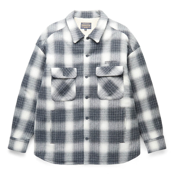 PENDLETON CHECKER BOARD SHIRT BLACK | Bodega