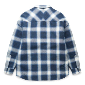 subculture OMBRE CHECK SHIRT / BLUE-