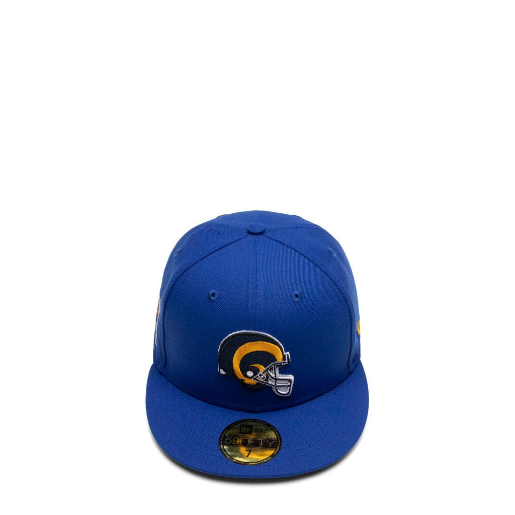 New Era Los Angeles Rams 59Fifty Fitted Hat Black/White - FW21 Men's - US