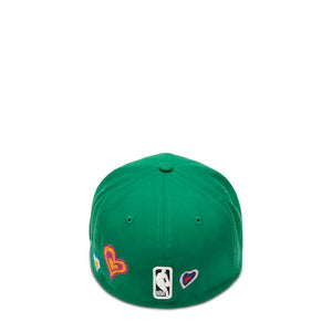 New Era 59Fifty Chain Stitch Boston Red Sox Hat - White, Green