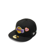 Load image into Gallery viewer, New Era Headwear 5950 CHAIN STITCH HEART 12451 LOS ANGELES LAKERS OTC
