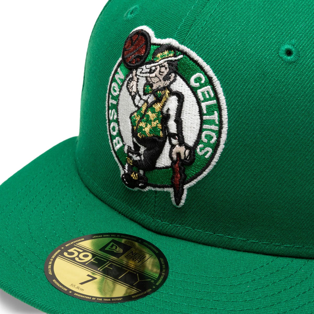 New Era 5950 CITRUS POP 12452 BOSTON CELTICS OSB KELLY GREEN