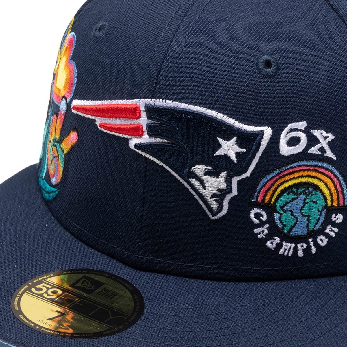 New England Patriots Oceanside Blue 59FIFTY Fitted Hat – Fan Cave