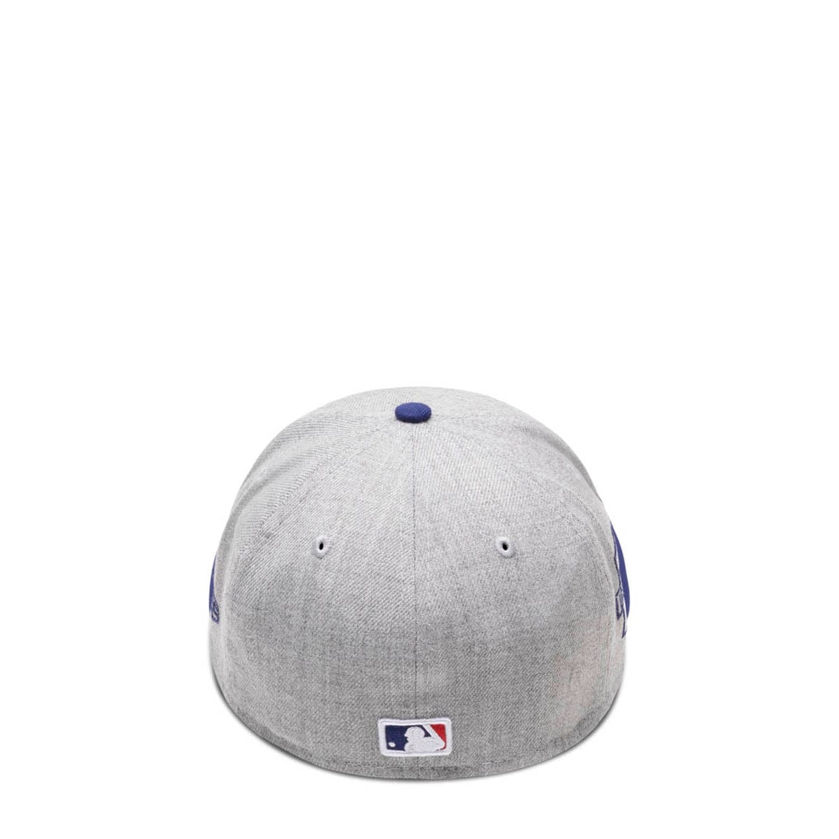 New Era 59Fifty Los Angeles Dodgers Heather Action Fitted Hat Heather Grey  Royal Blue - Billion Creation