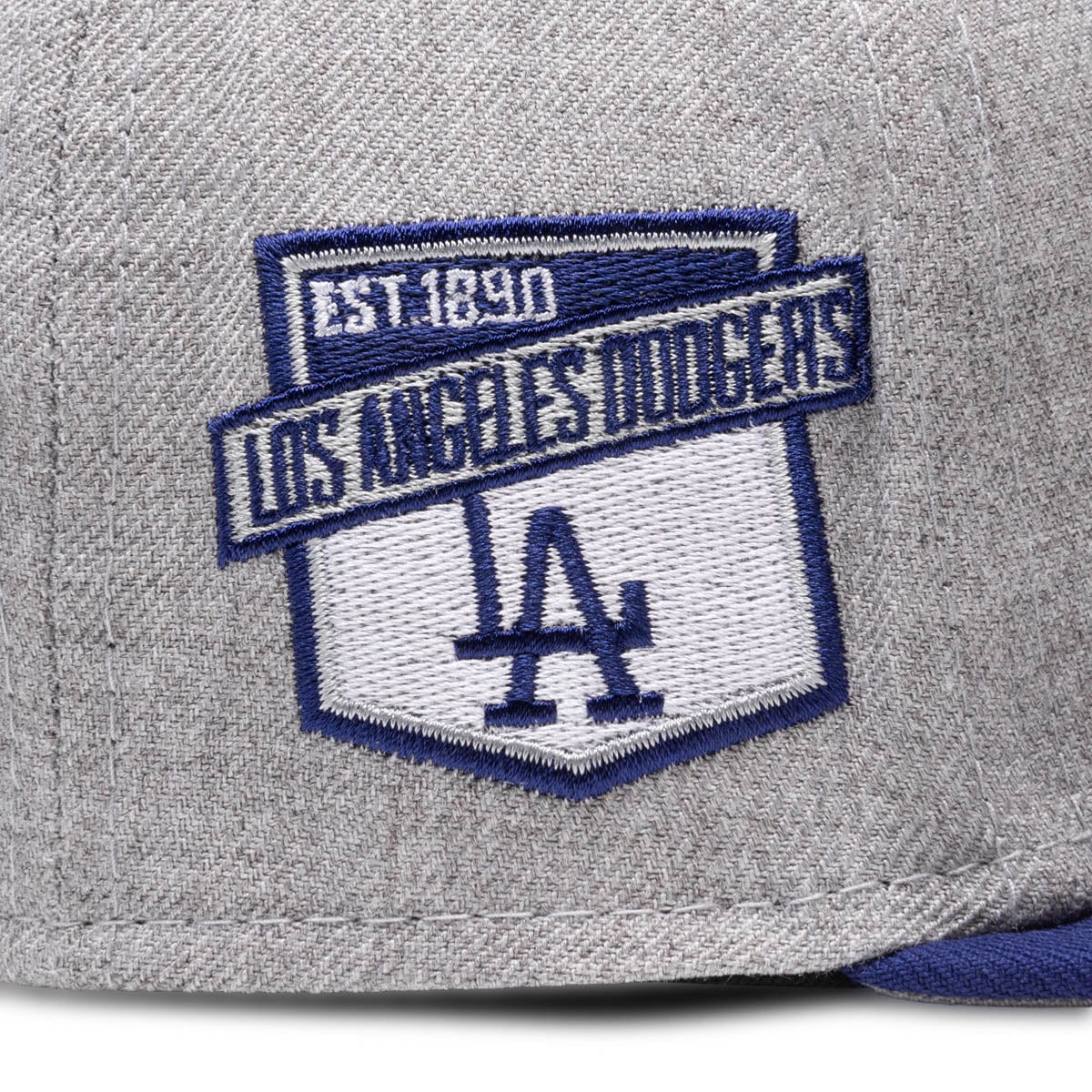 Los Angeles Dodgers Heather Grey Bold Color Backpack FOCO