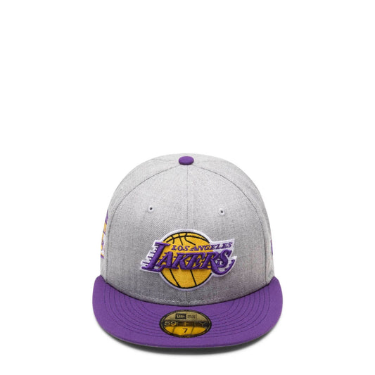 New Era Headwear 59FIFTY HEATHER PATCH LOS ANGELES LAKERS