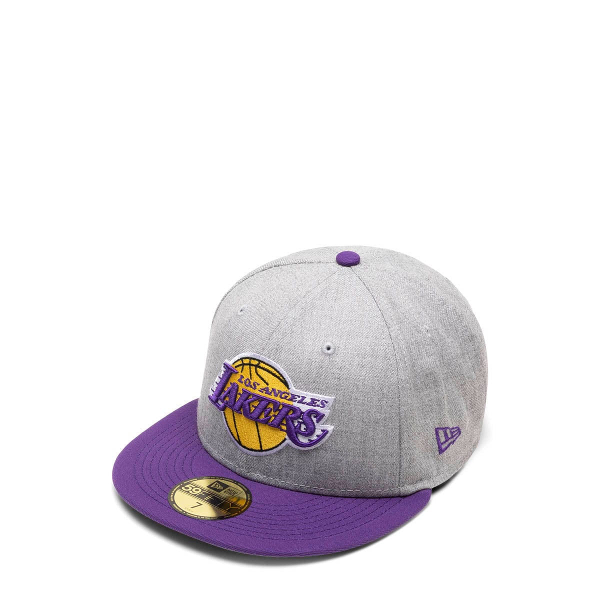 New Era Headwear 59FIFTY HEATHER PATCH LOS ANGELES LAKERS