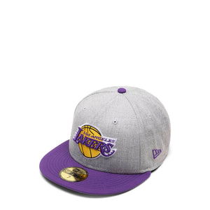 New Era White Crown Team 9Fifty Los Angeles Lakers Cap (white/purple)