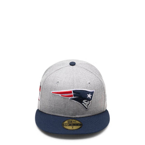 59FIFTY HEATHER PATCH NEW ENGLAND PATRIOTS GREY/BLUE | Bodega