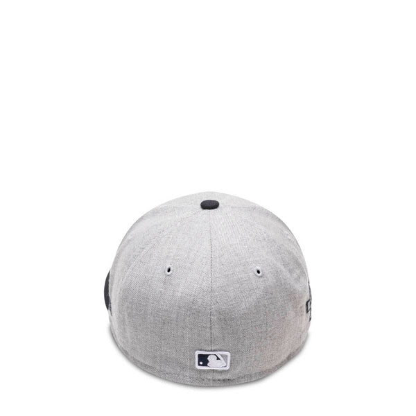 New York Yankees BRONX BOMBERS Heather Light Grey Fitted Hat