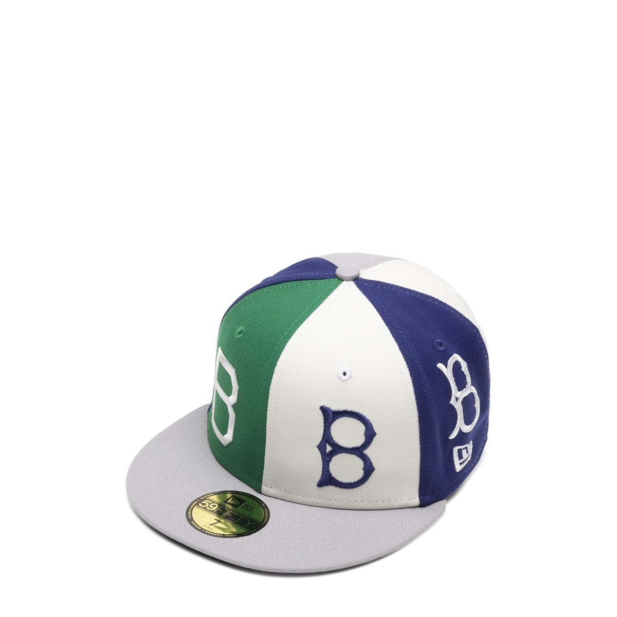 MLB New Era Los Angeles Dodgers Off White Blue Brim Brooklyn And