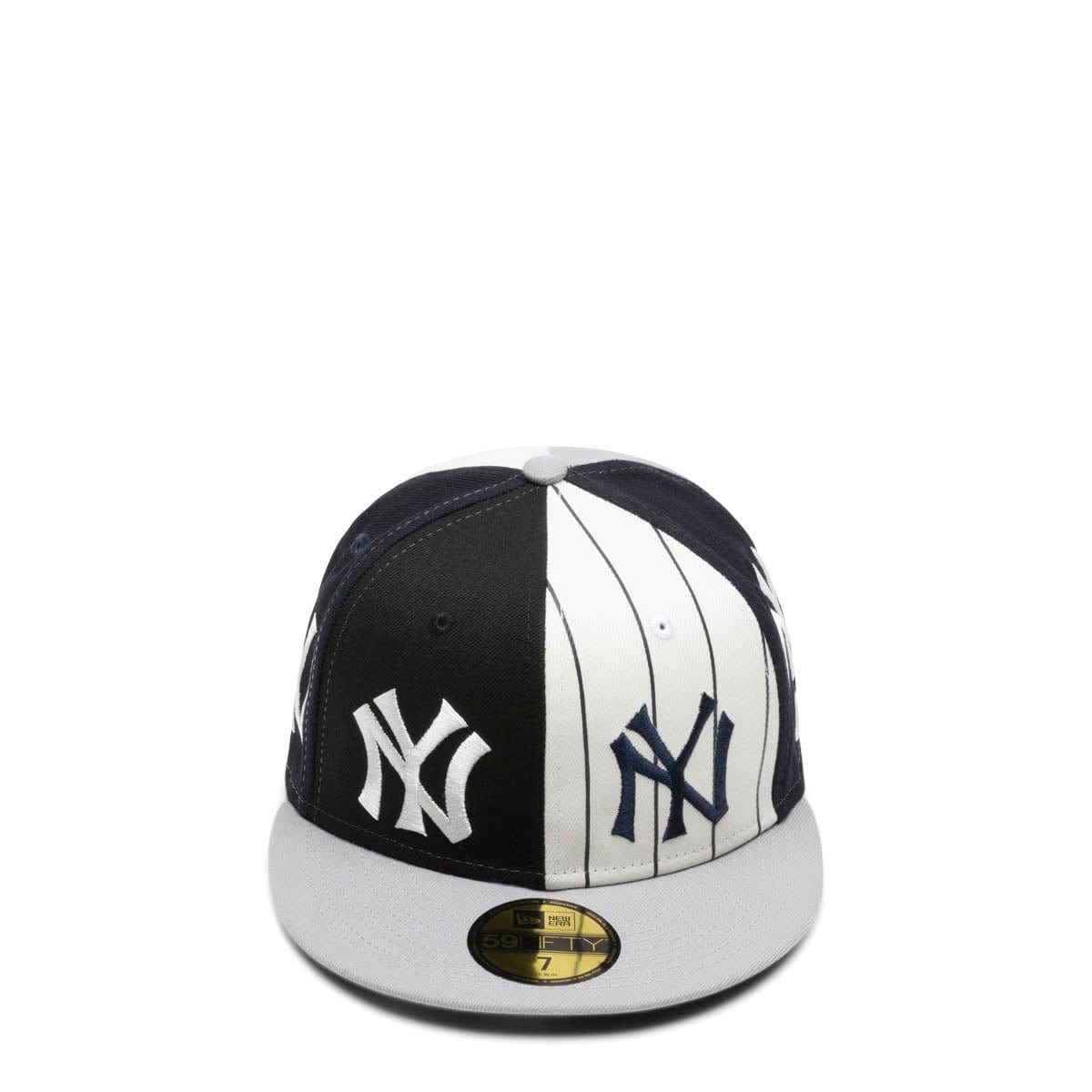 New York Yankees PINWHEEL-3 Navy-Red Fitted Hat by New Era