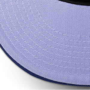 Los Angeles Dodgers LOGO BLOOM SIDE-PATCH Royal-Lavender Fitted H