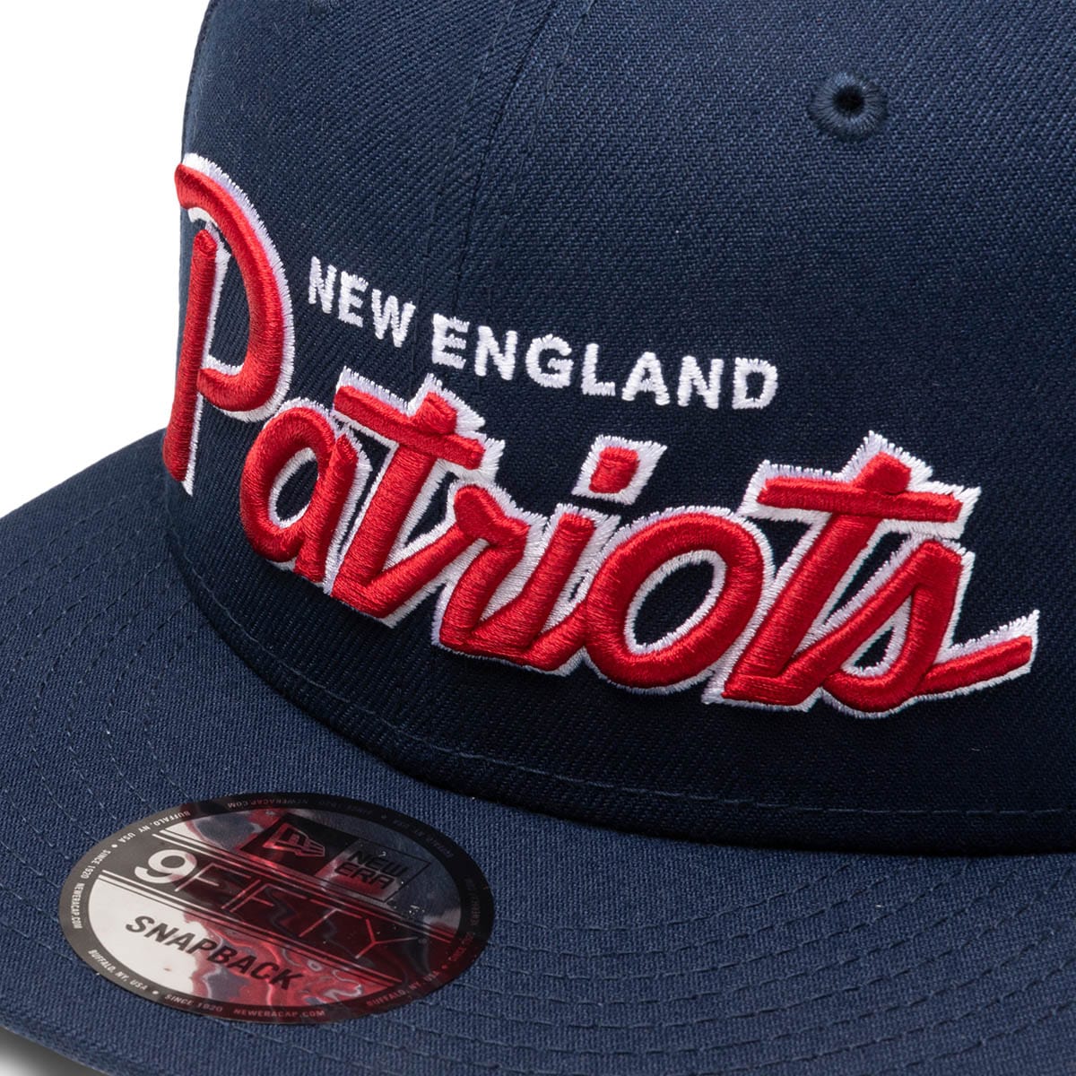 Shop New Era 59Fifty New England Patriots Script Hat 60291419 blue